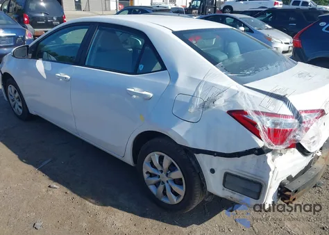 2015 Toyota Corolla Le from USA, damaged, VIN 2T1BURHE2FC472698